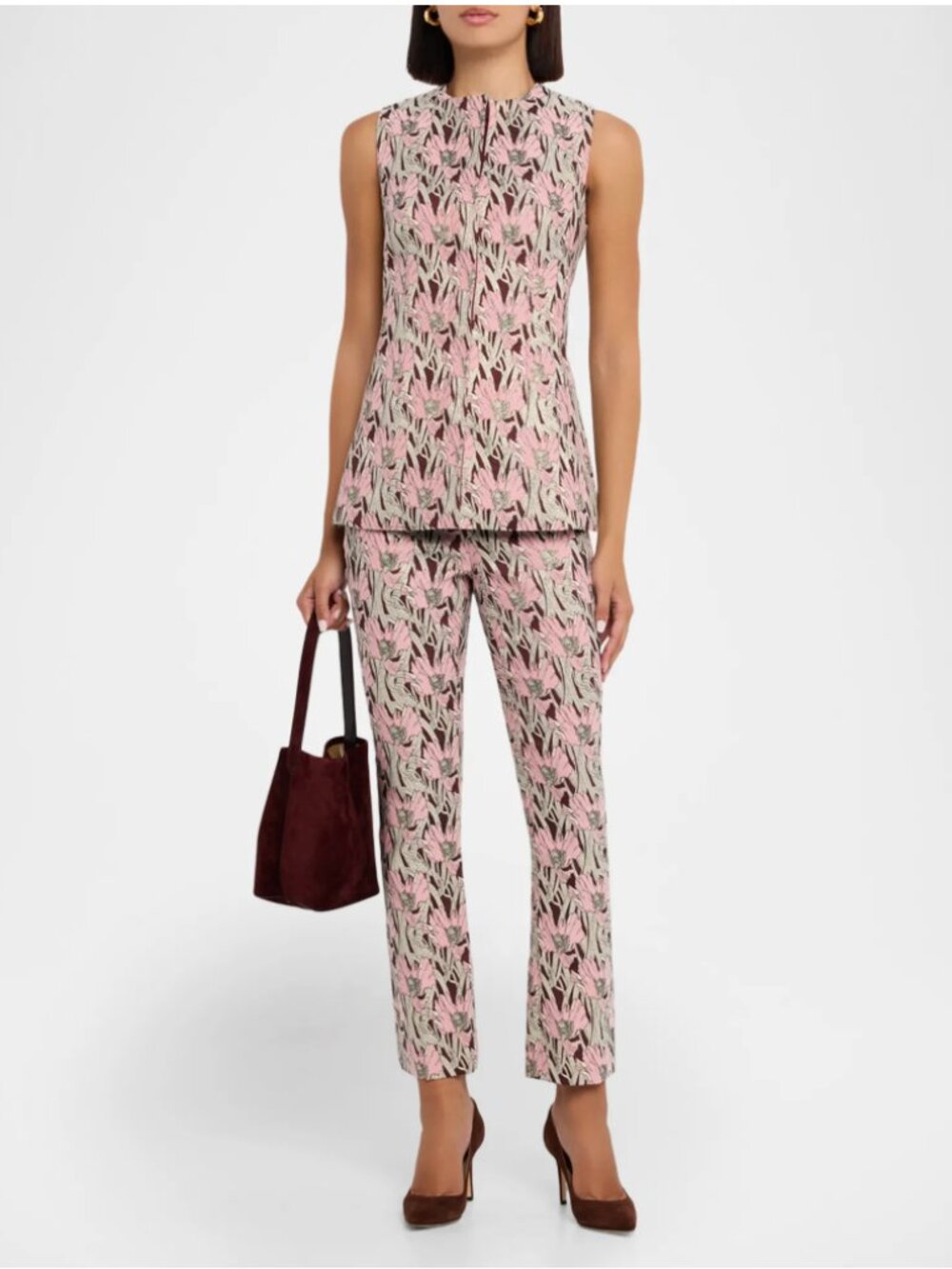 Veronica Beard Arte Pant size 2. "raisin multi". NWT! - Picture 2 of 7